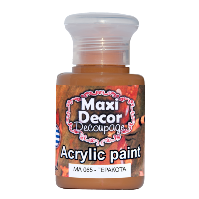 Ακρυλικό Χρώμα 60ml Maxi Decor Τερακότα MA065_MA065060